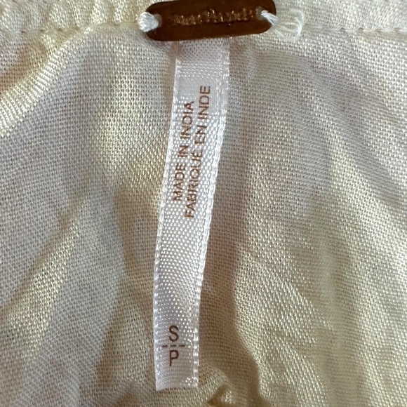 Free People Bohemian Beach Maxi Top Tie Dye Festival Fairy Spring Summer Small - Picture 9 of 15